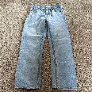 H&M women’s straight leg Light Blue Jeans